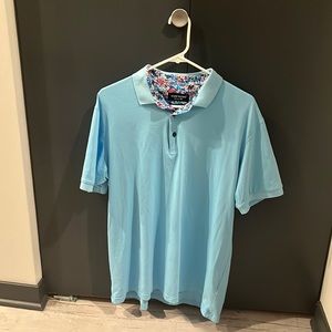 Alex Vando Mens Polo Shirts Short Sleeve Regular Fit Fashion Designed Shirt-XL